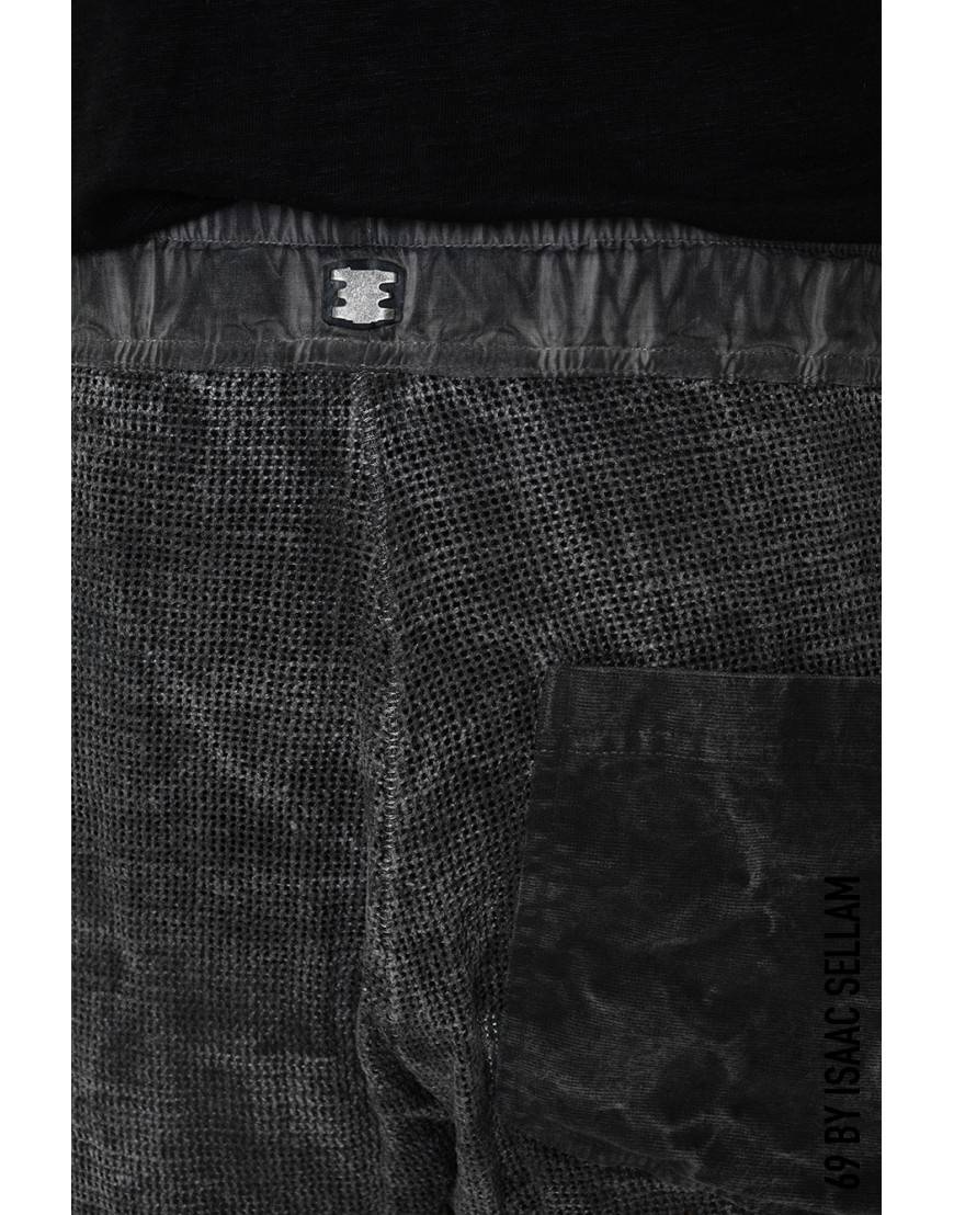 La Haine Inside Us GUSSETS SHORT GRILLAGE PLOMB