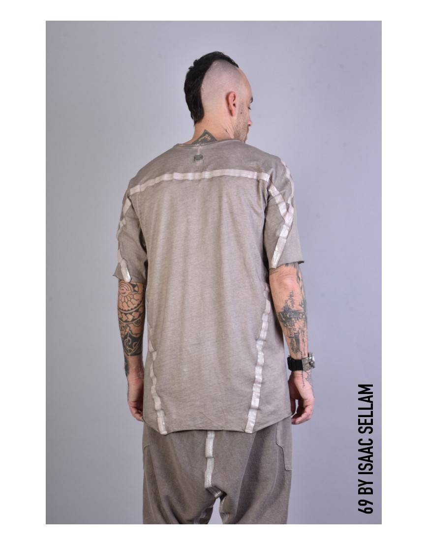 La Haine Inside Us HUMANO T-SHIRT BANDE Taupe