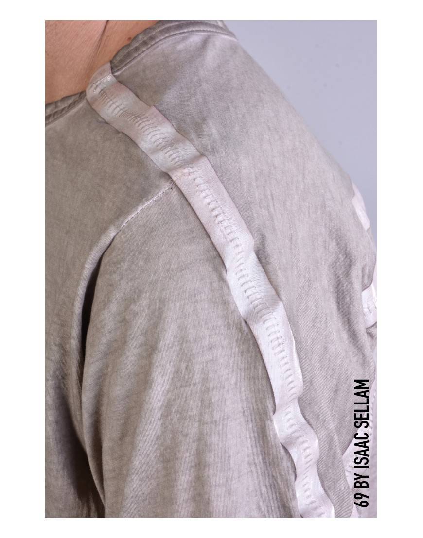 La Haine Inside Us HUMANO T-SHIRT BANDE Taupe