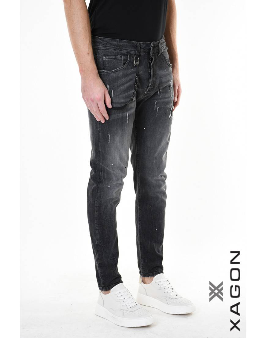 La Haine Inside Us JEANS 2UMR244 Nero