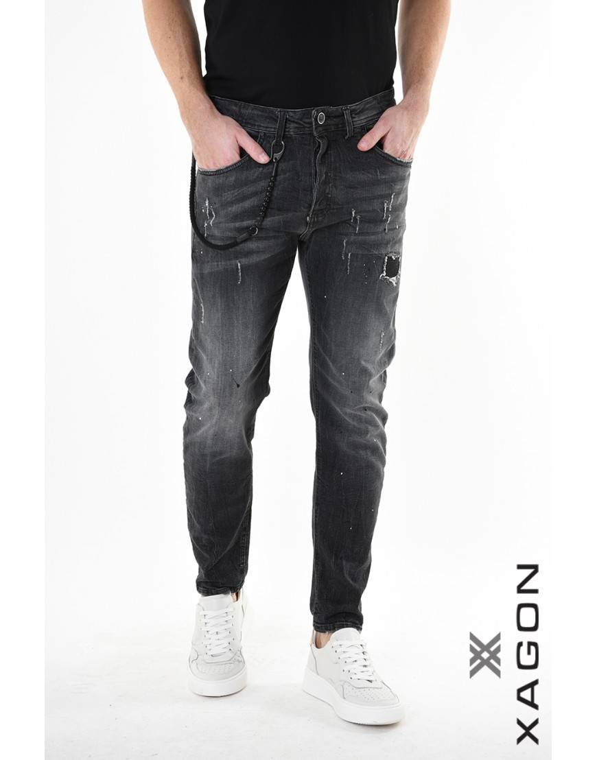 La Haine Inside Us JEANS 2UMR244 Nero