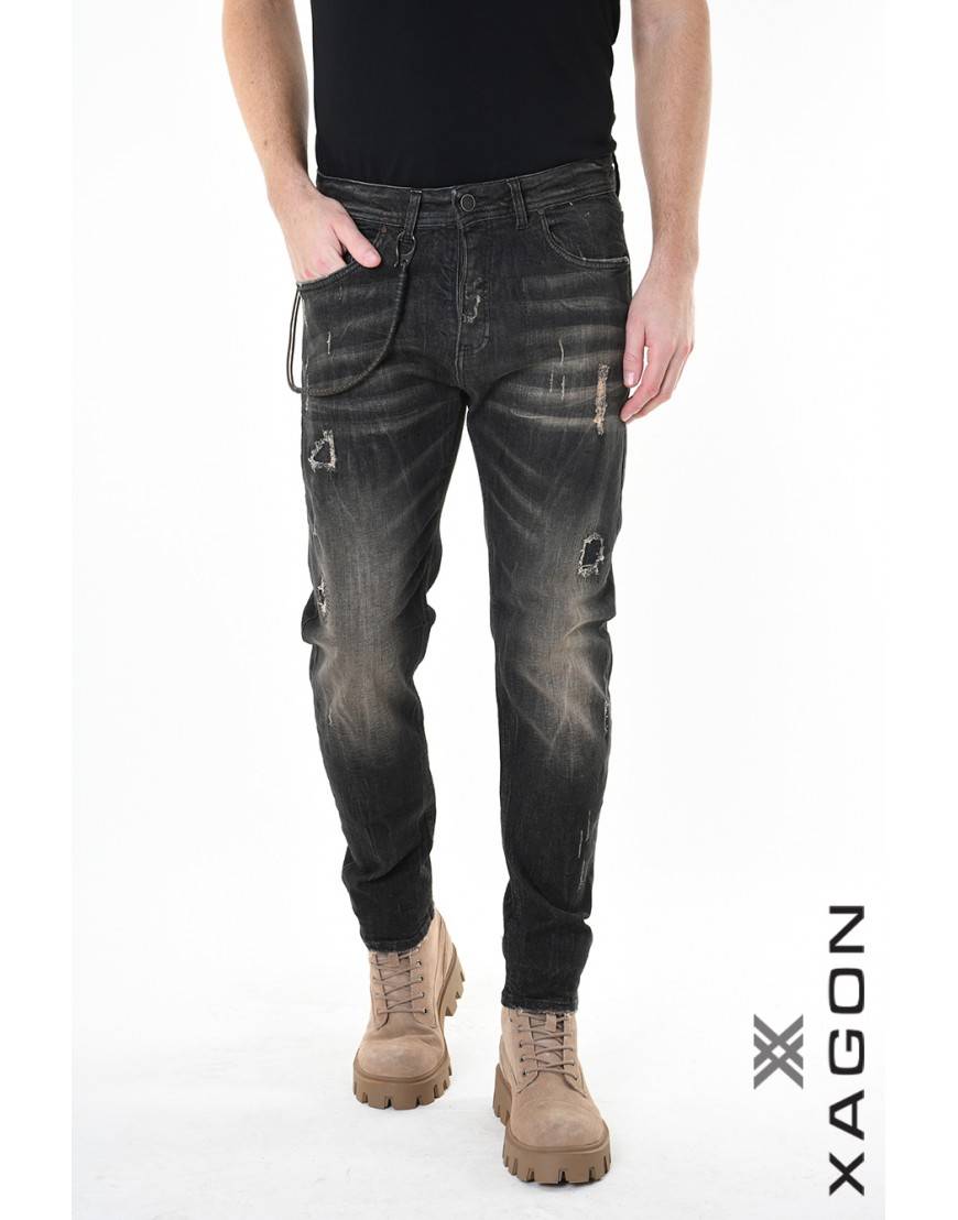 La Haine Inside Us JEANS 2UMR245 Nero