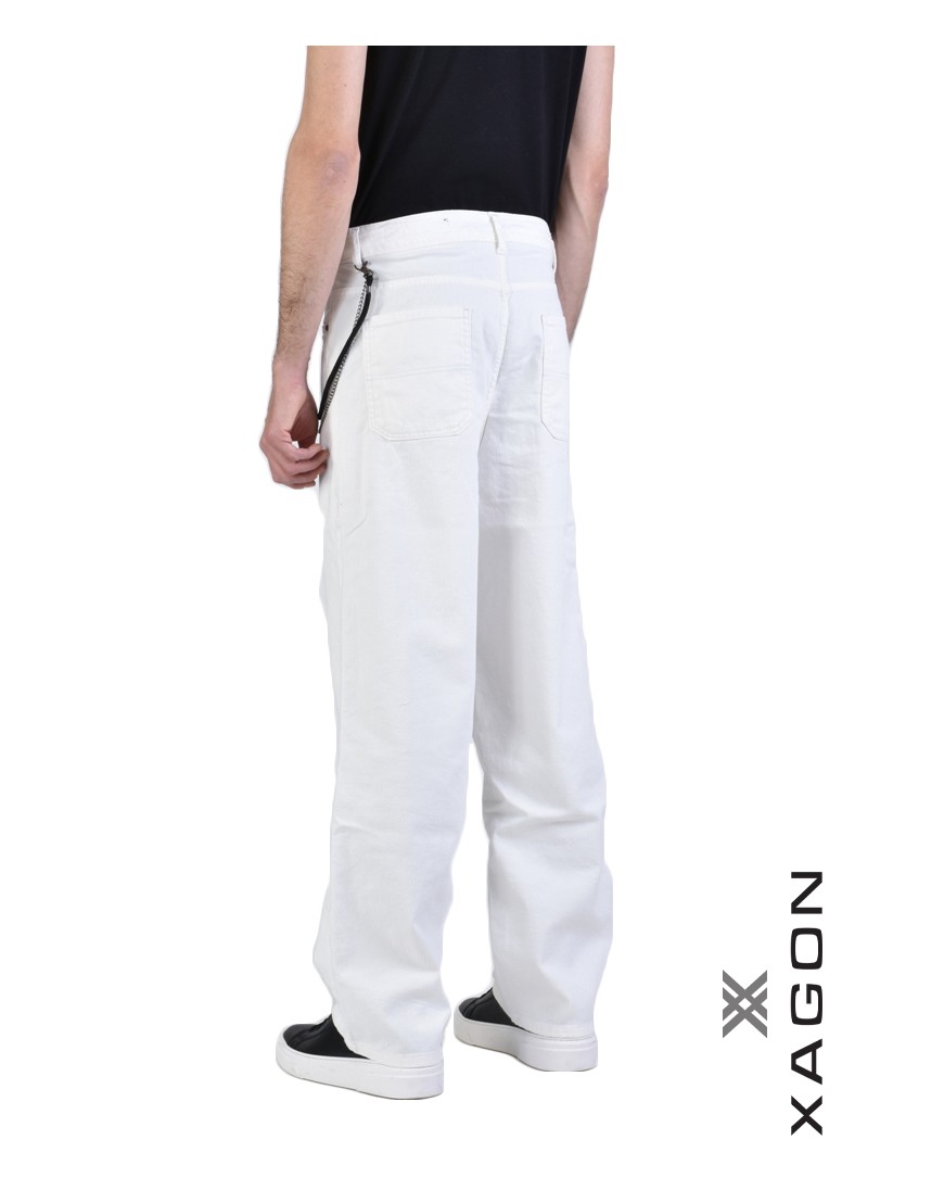 La Haine Inside Us JEANS UMR169 Bianco