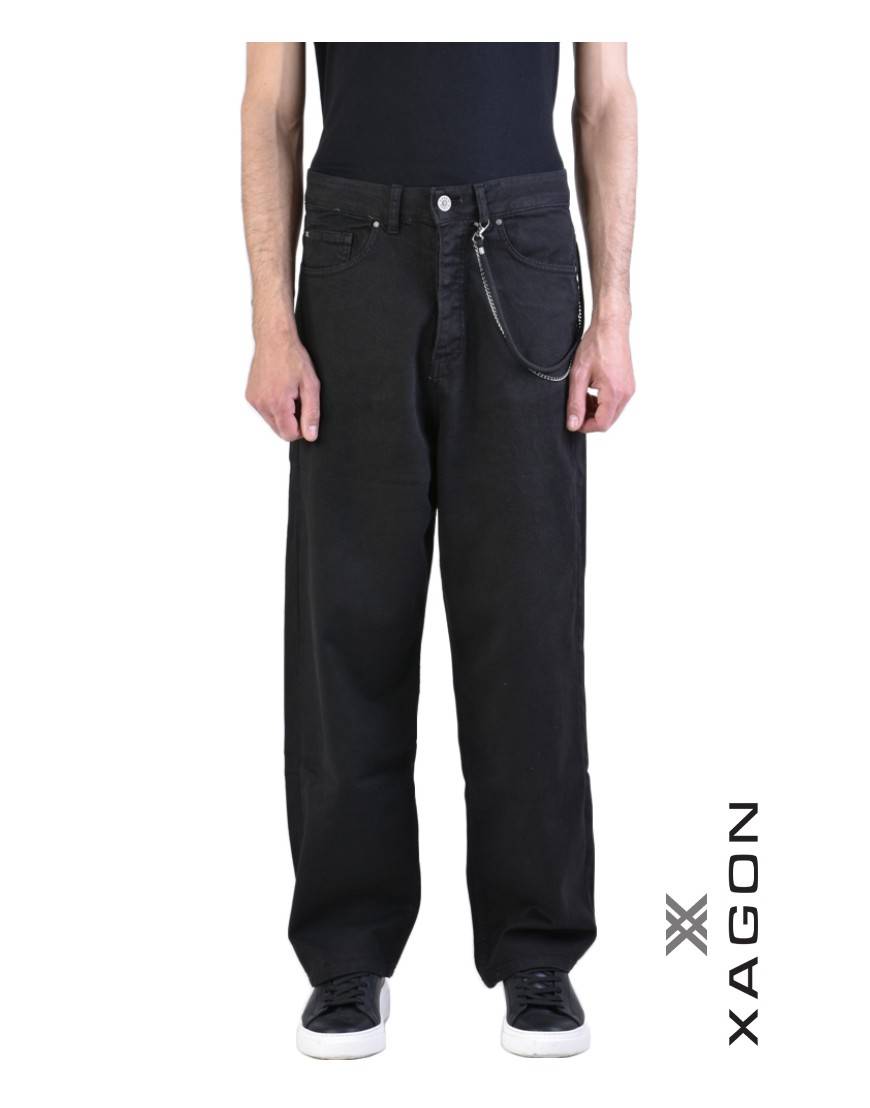 La haine inside us JEANS UMR169 Nero