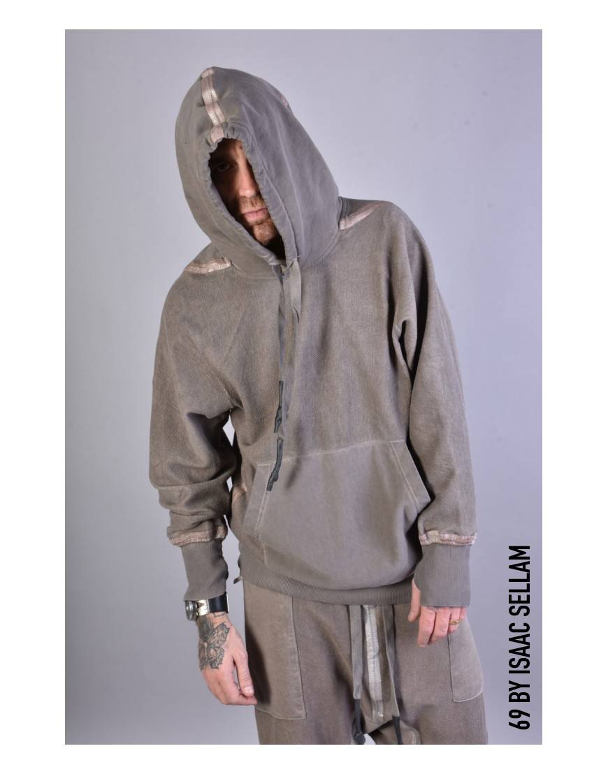 La Haine Inside Us KANGOO HOOD SPONGE Taupe