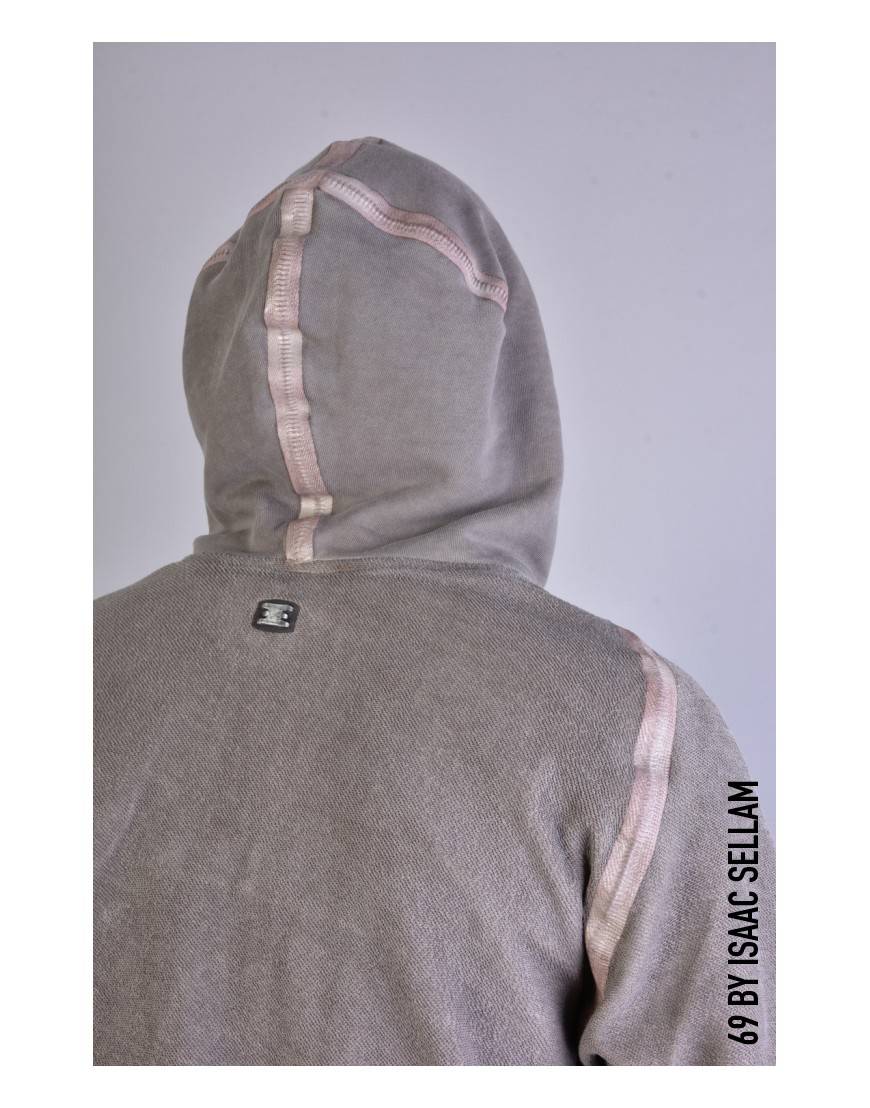 La Haine Inside Us KANGOO HOOD SPONGE Taupe