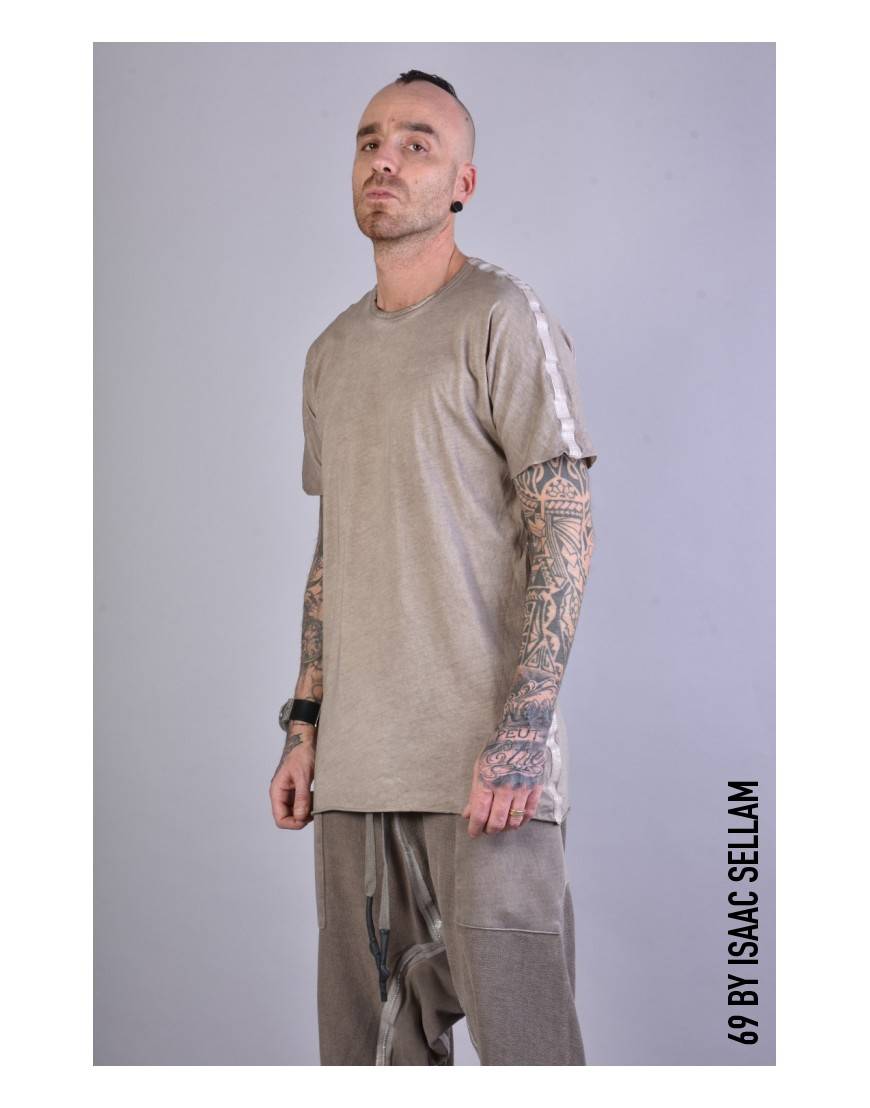 La Haine Inside Us MISTER T-SHIRT BANDE J150 Taupe