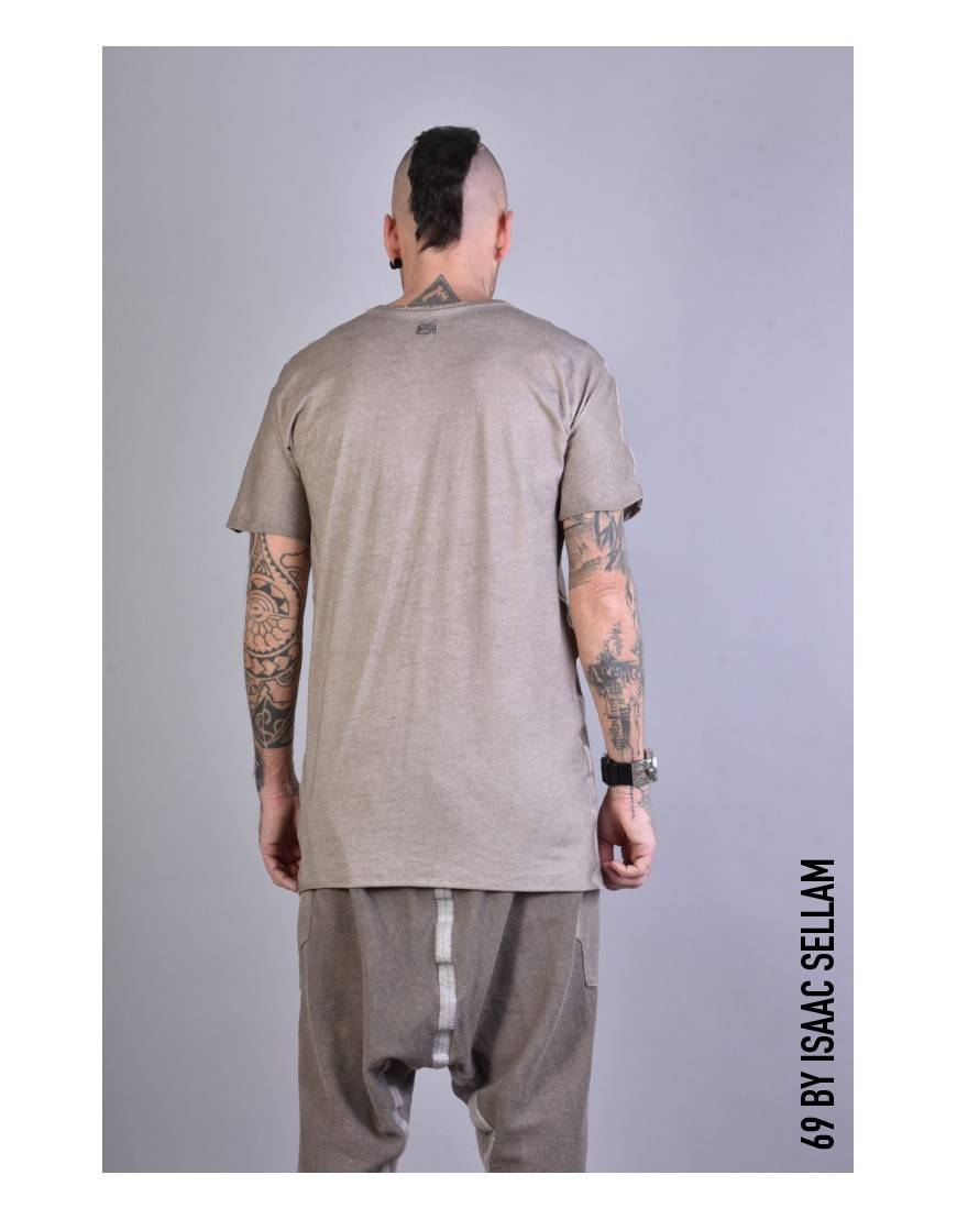 La Haine Inside Us MISTER T-SHIRT BANDE J150 Taupe