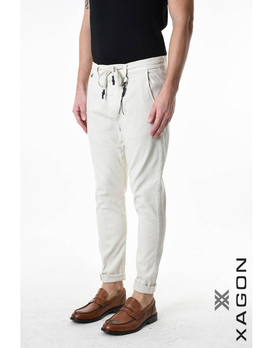 La Haine Inside Us PANTALONE 1CR2011 Ecru