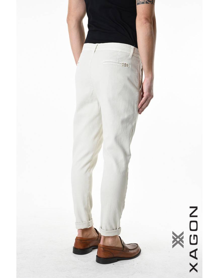 La Haine Inside Us PANTALONE 1CR2011 Ecru