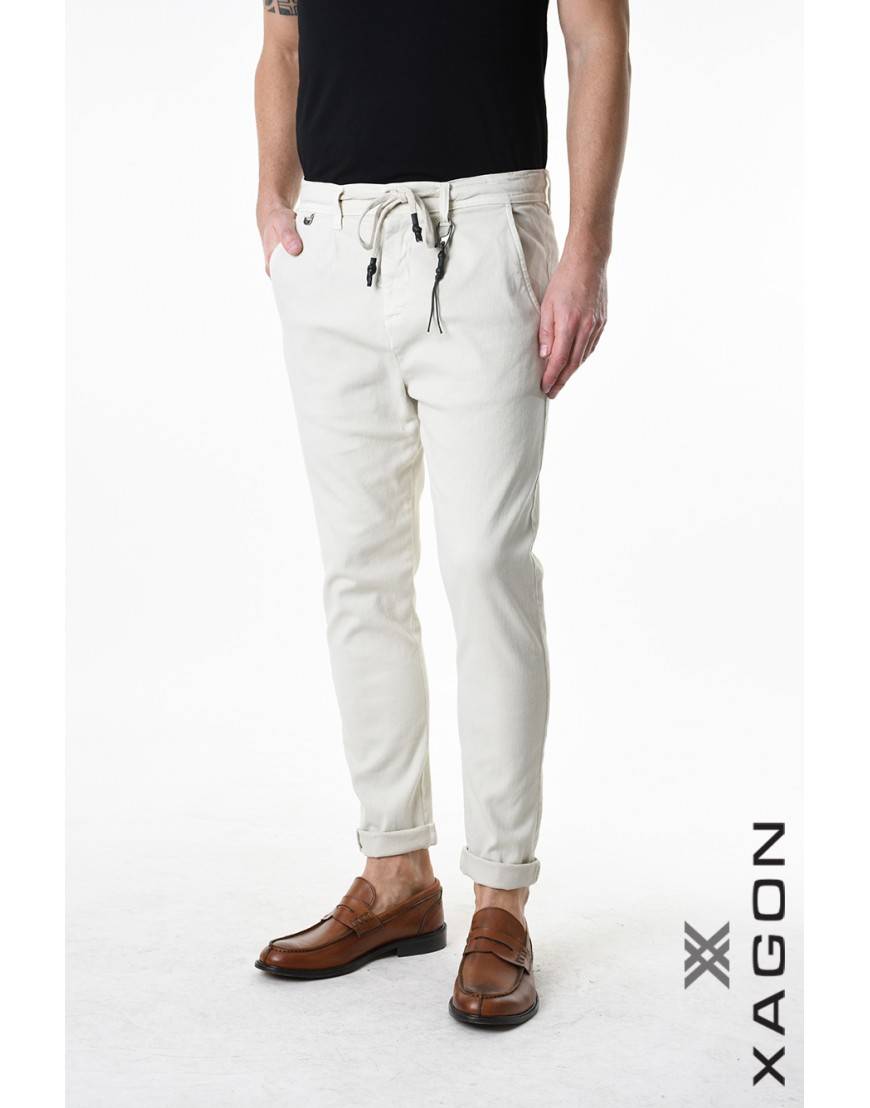 La Haine Inside Us PANTALONE 1CR2011 Ecru