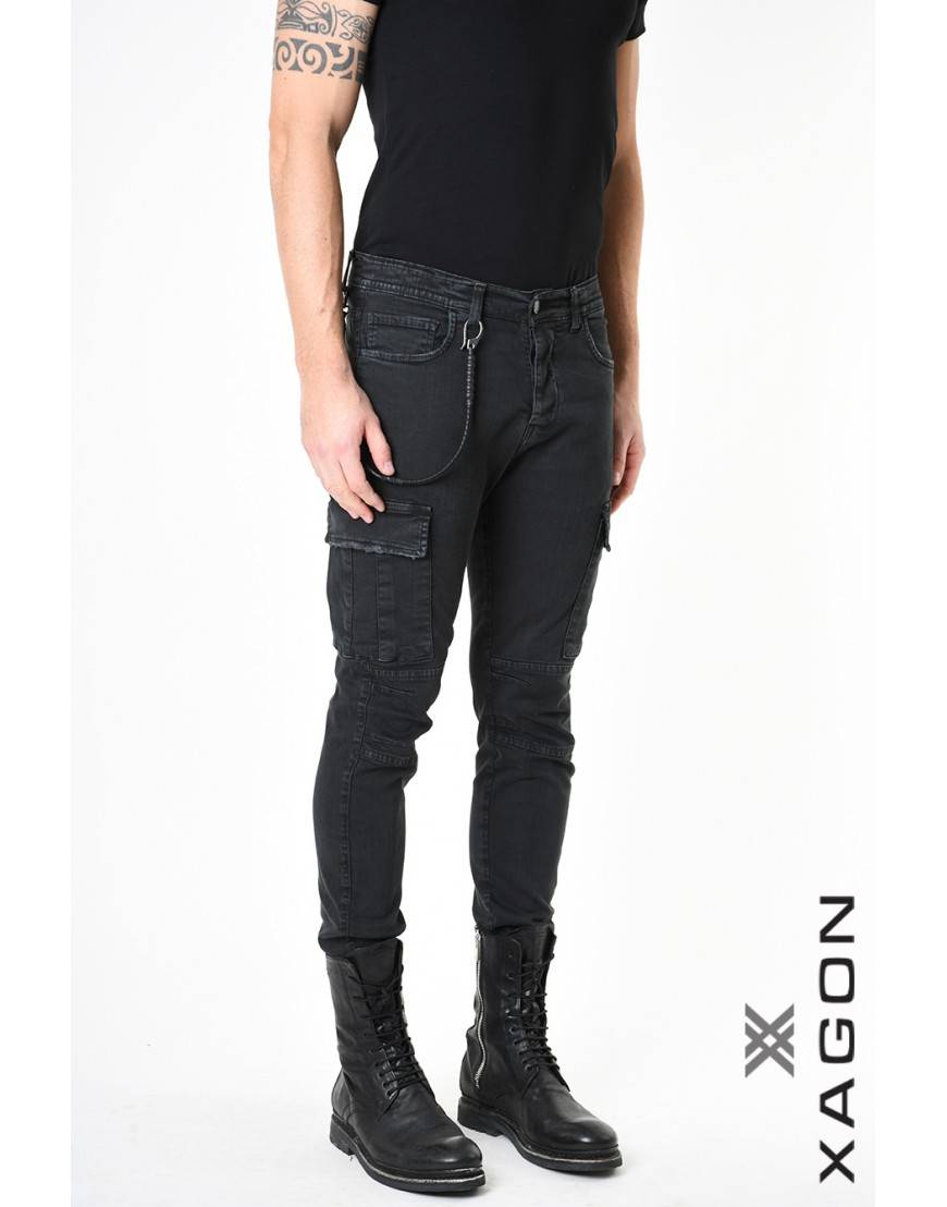 La Haine Inside Us PANTALONE 2CR2012 Nero