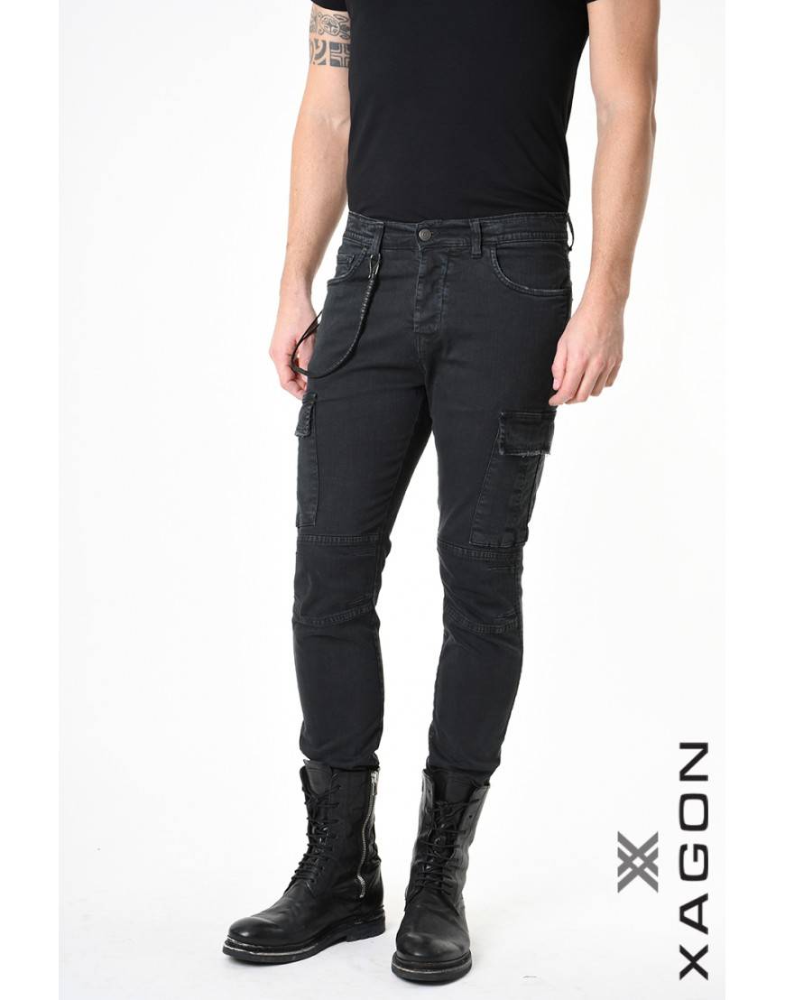 La Haine Inside Us PANTALONE 2CR2012 Nero