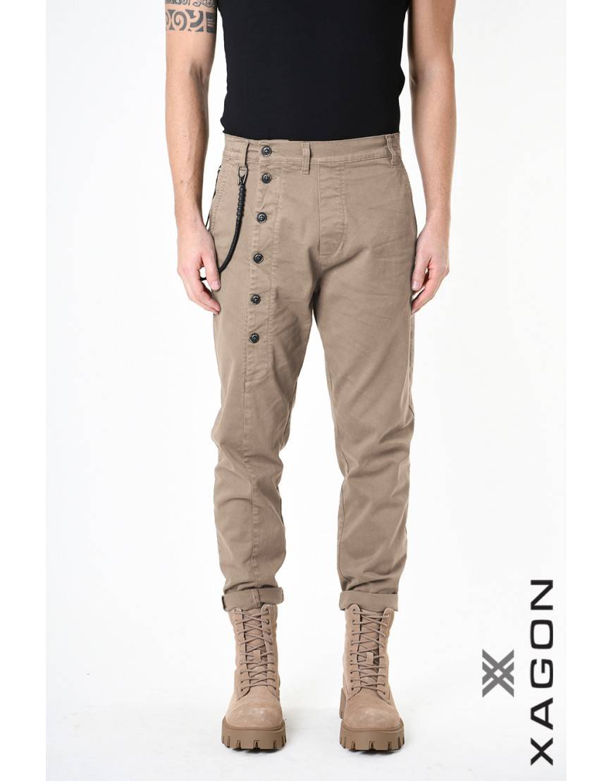 La haine inside us PANTALONE 2CR2014 Cammello