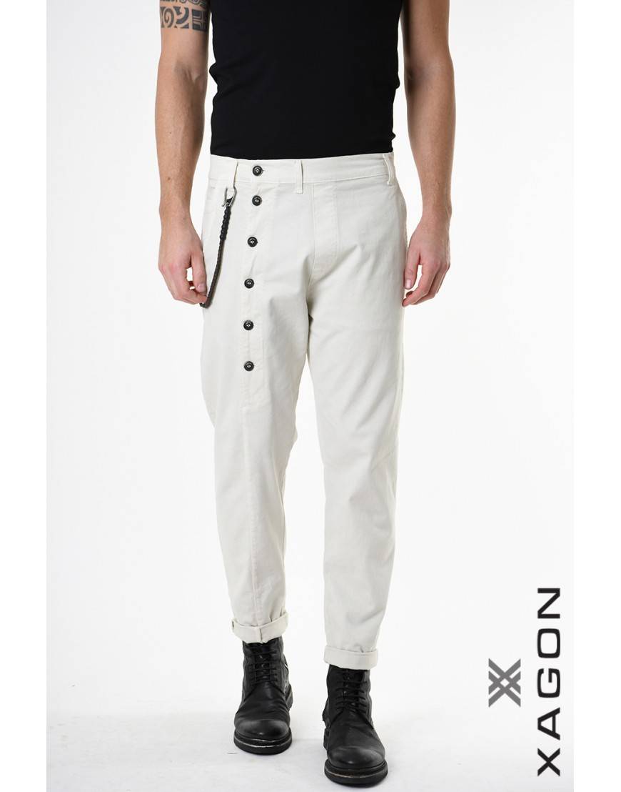 La Haine Inside Us PANTALONE 2CR2014 Ecru