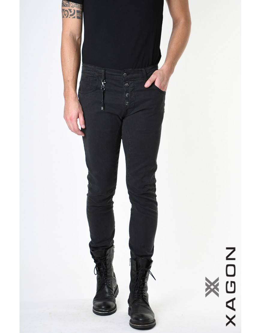 La Haine Inside Us PANTALONE 2CR9004 Nero