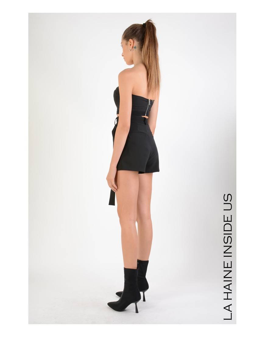 La Haine Inside Us - PERMANENTE - 4B KIGELIA TOP Nero