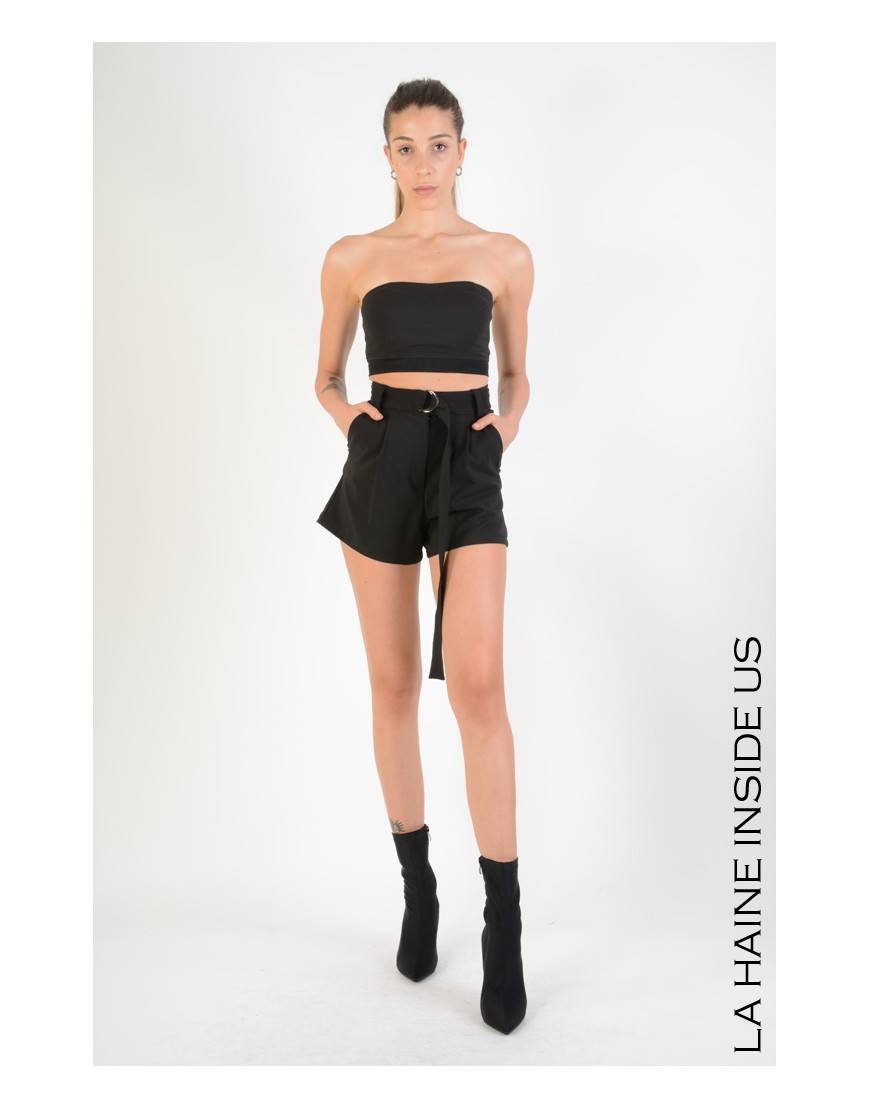 La Haine Inside Us - PERMANENTE - 4B KIGELIA TOP Nero