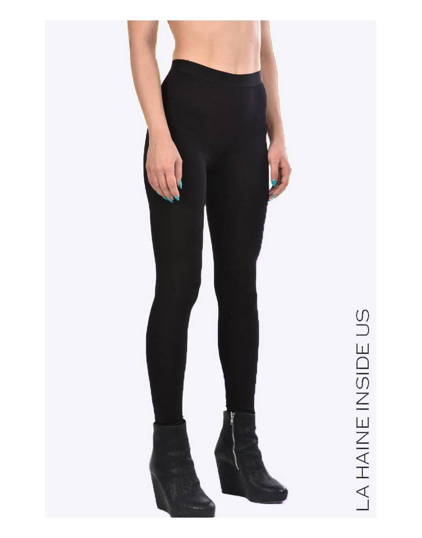La Haine Inside Us - PERMANENTE - 4M HEL LEGGINGS Nero