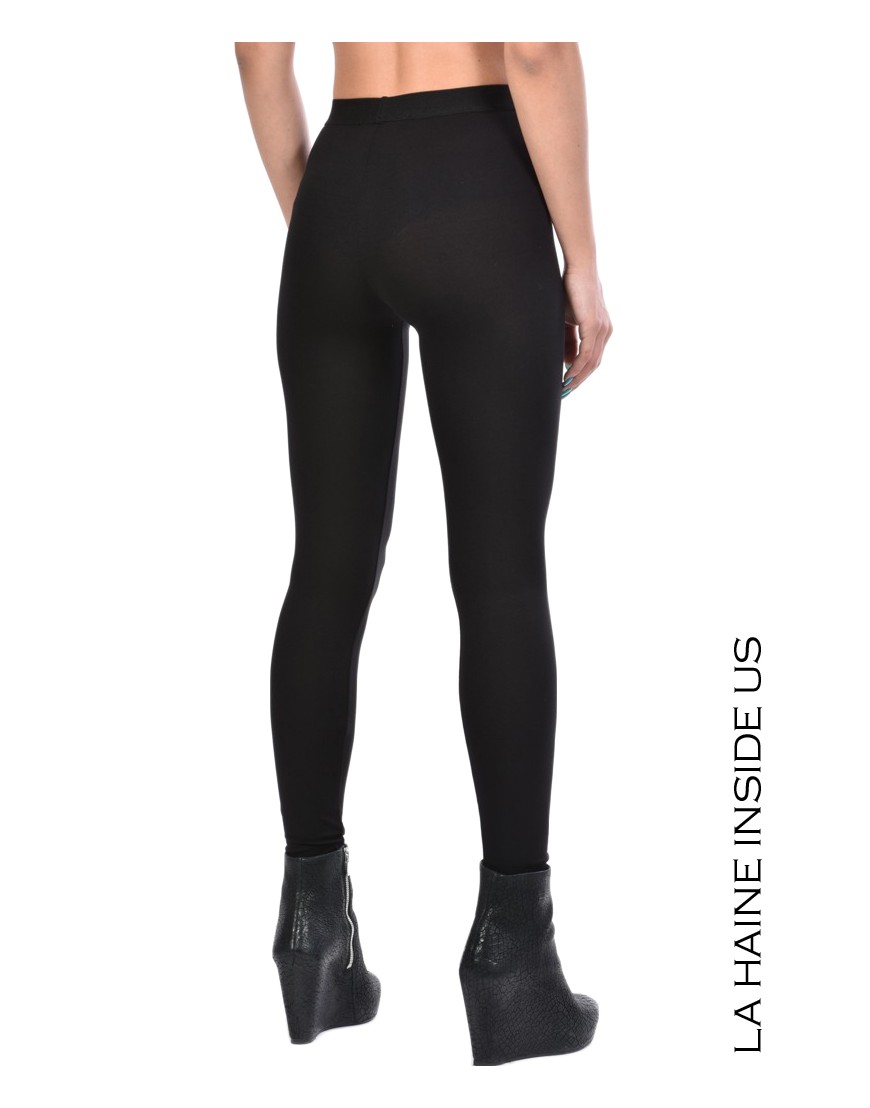 La Haine Inside Us - PERMANENTE - 4M HEL LEGGINGS Nero