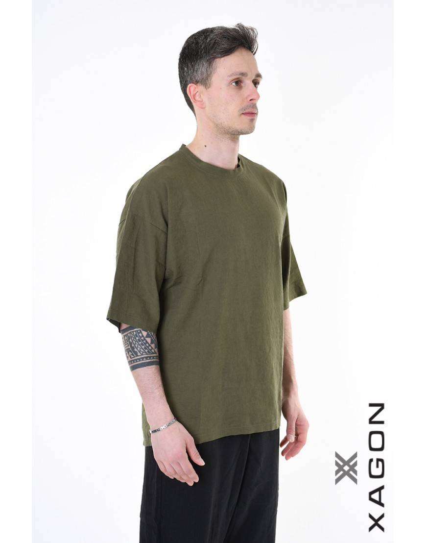 La Haine Inside Us T-SHIRT 2JX2557 Verde