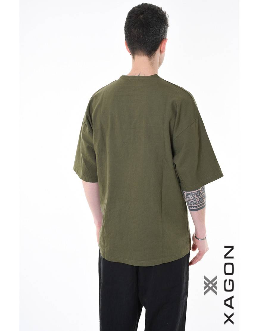 La Haine Inside Us T-SHIRT 2JX2557 Verde