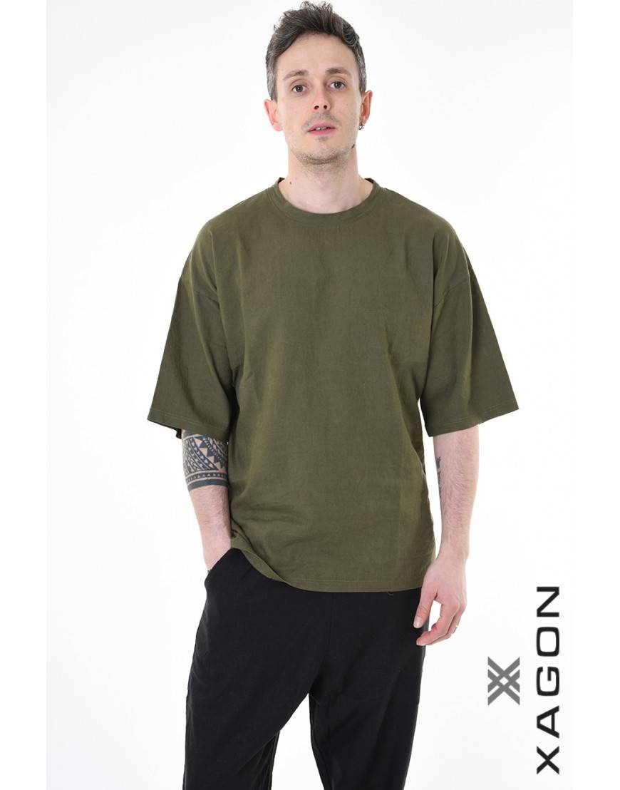 La haine inside us T-SHIRT 2JX2557 Verde