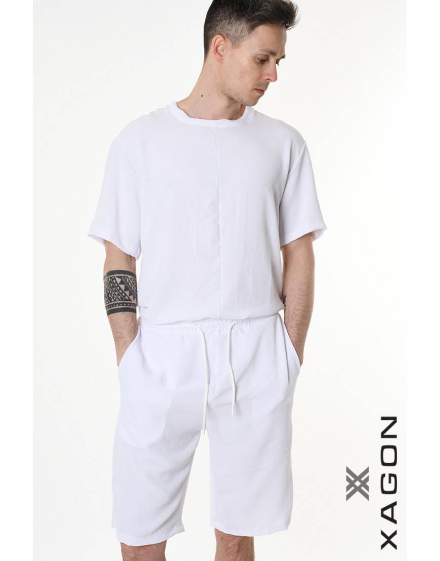 La haine inside us T-SHIRT MD0001 Bianco