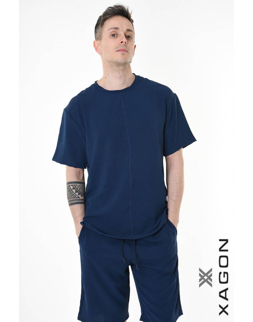 La haine inside us T-SHIRT MD0001 Blu