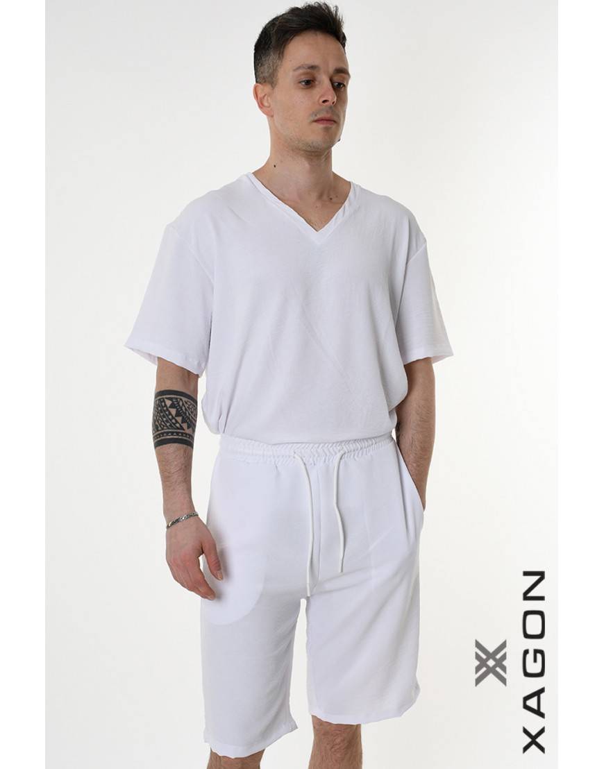 La haine inside us T-SHIRT MD0002 Bianco