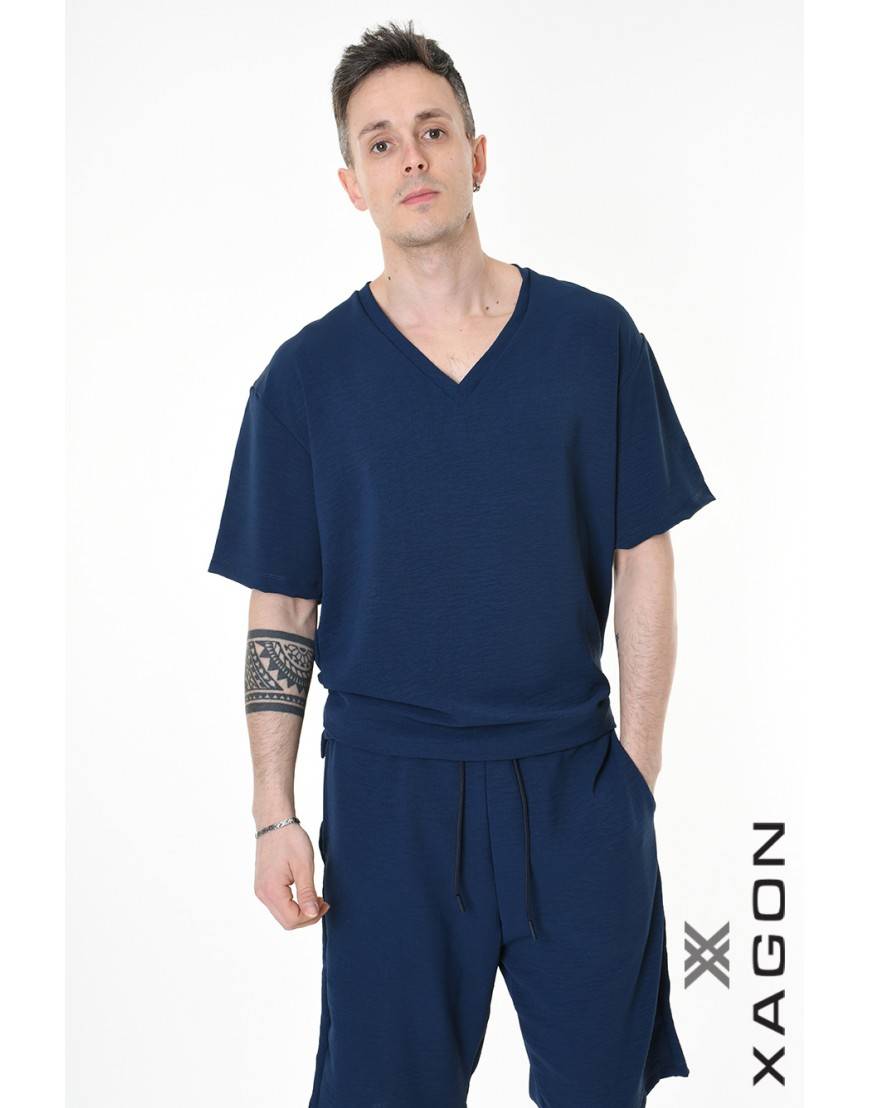 La haine inside us T-SHIRT MD0002 Blu