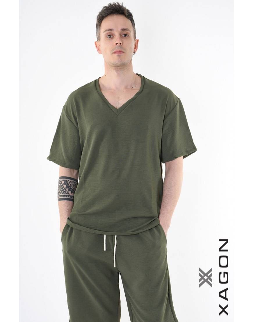 La haine inside us T-SHIRT MD0002 Verde