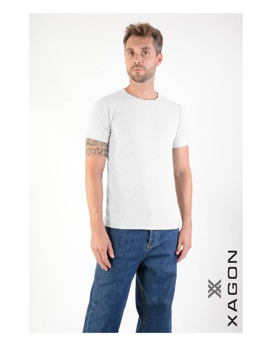 La haine inside us T-Shirt MD1012 Bianco