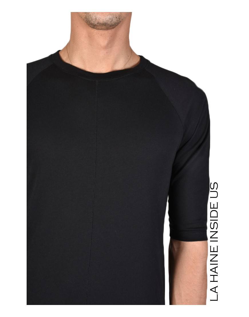 La Haine Inside Us - PERMANENTE - 3M BASE T-SHIRT Versione Lunga Nero