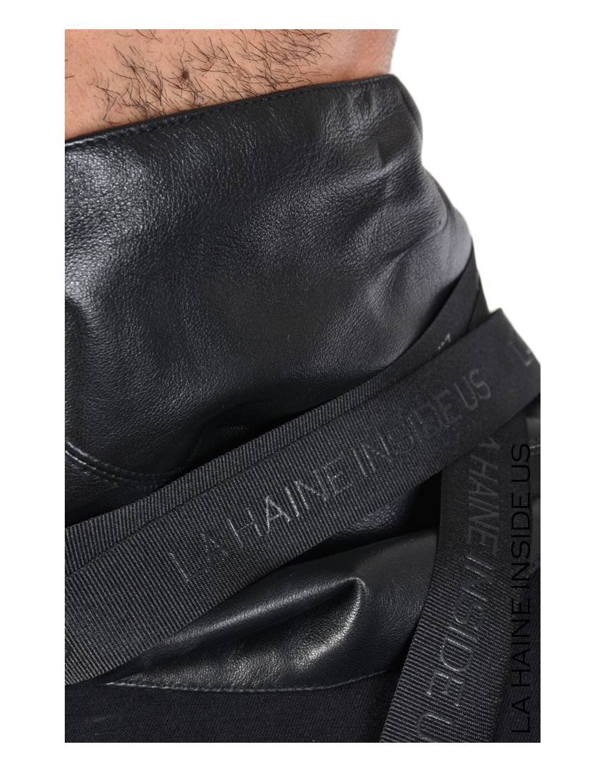 La Haine Inside Us - PERMANENTE - 4B CIBELE FOULARD Pelle Nero