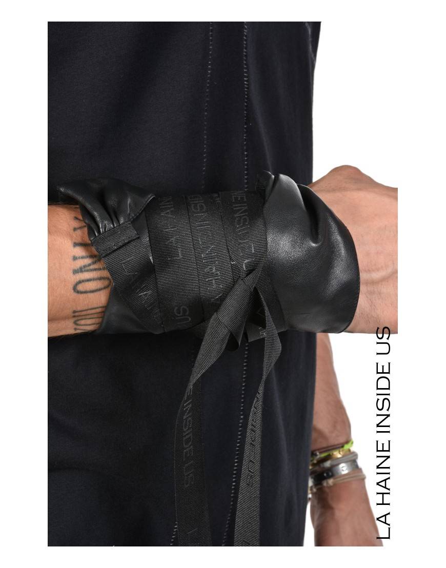 La Haine Inside Us - PERMANENTE - 4B CIBELE FOULARD Pelle Nero