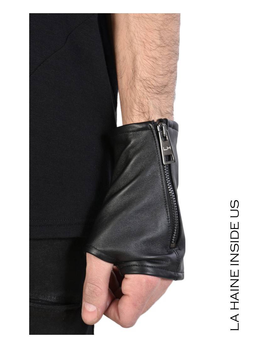 La Haine Inside Us - PERMANENTE - 4B STARK MANICOTTO UNISEX Nero