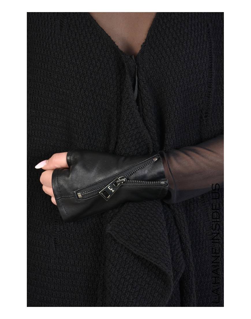 La Haine Inside Us - PERMANENTE - 4B STARK MANICOTTO UNISEX Nero