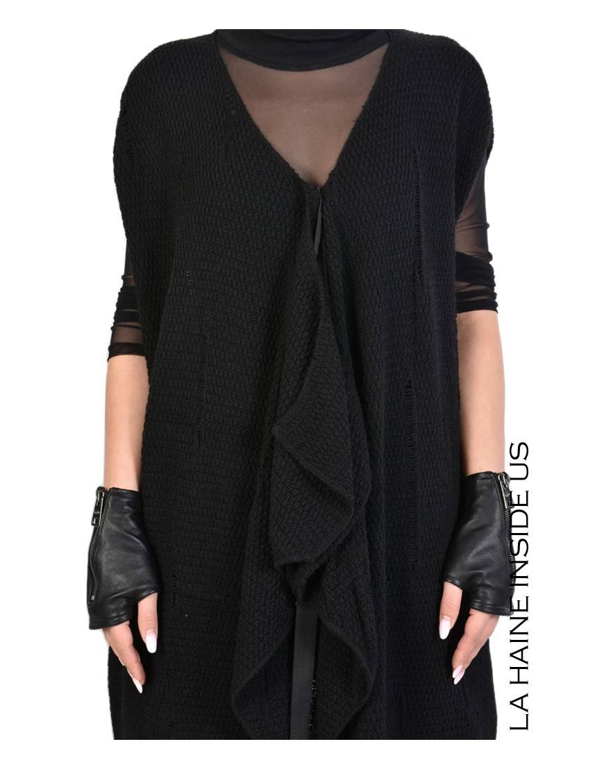 La Haine Inside Us - PERMANENTE - 4B STARK MANICOTTO UNISEX Nero