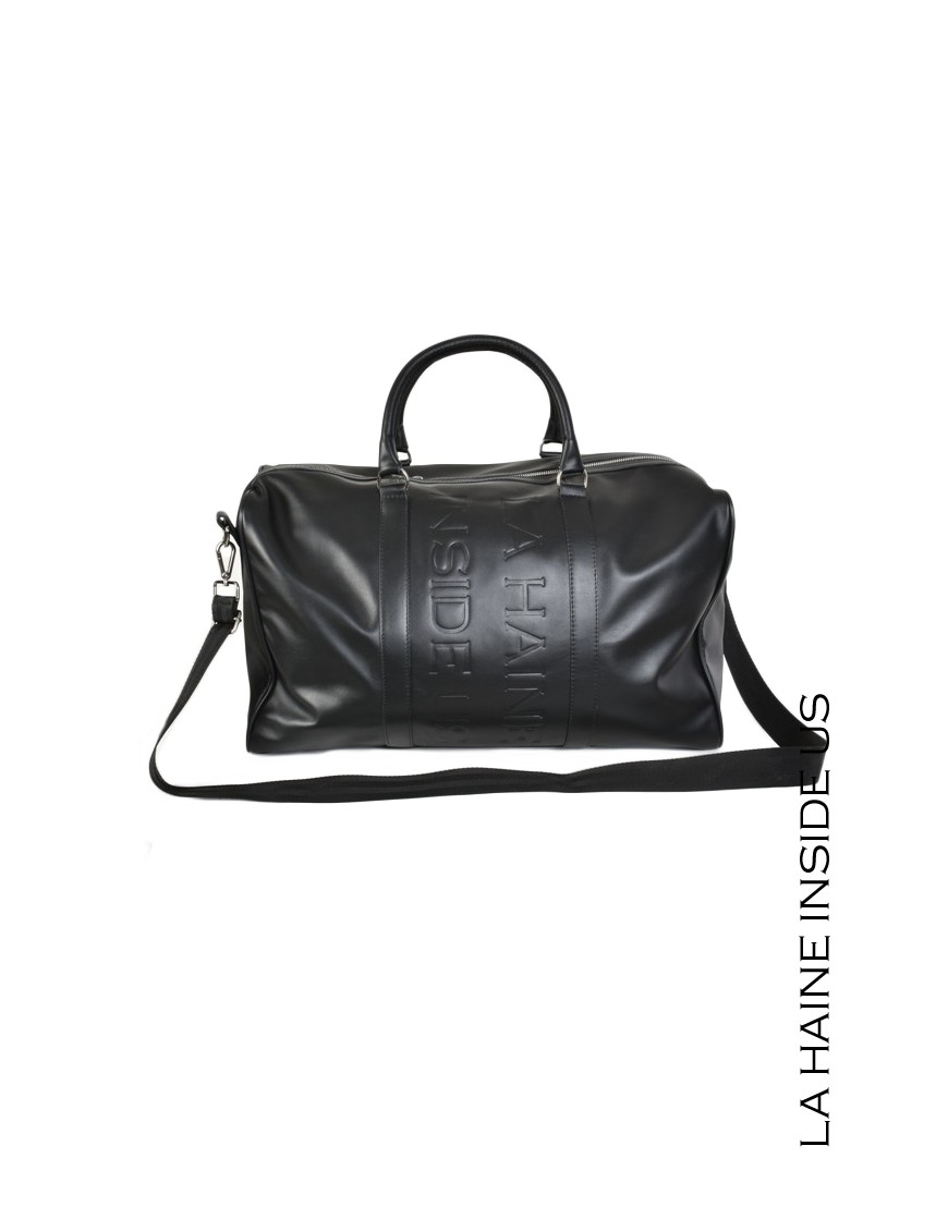 La Haine Inside Us - PERMANENTE - 8L PRICOS BORSONE Pelle Nero