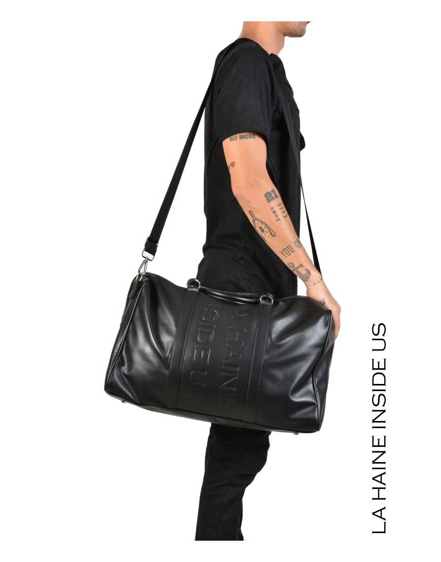 La Haine Inside Us - PERMANENTE - 8L PRICOS BORSONE Pelle Nero