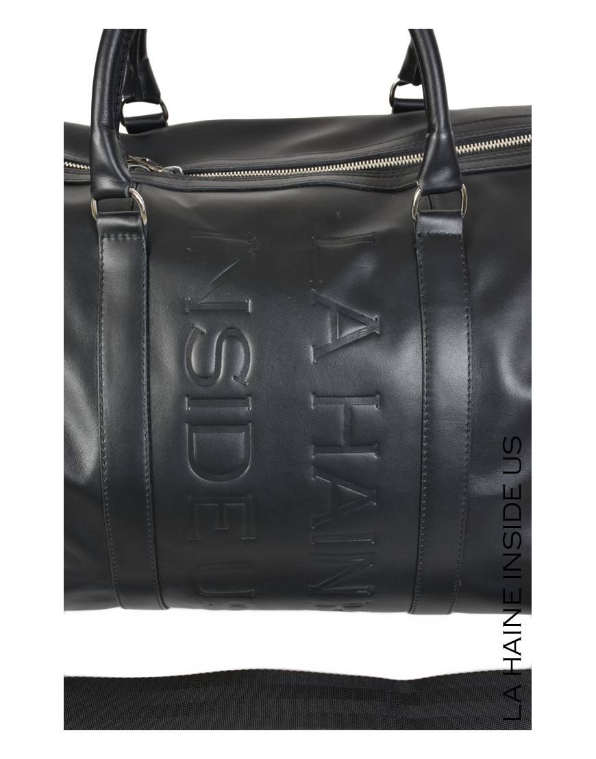 La Haine Inside Us - PERMANENTE - 8L PRICOS BORSONE Pelle Nero