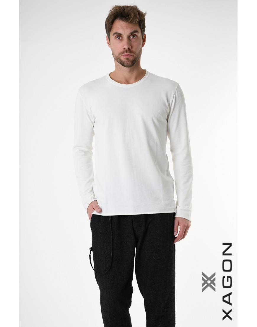 La Haine Inside Us T-SHIRT Manica Lunga 1JX2552 Naturale