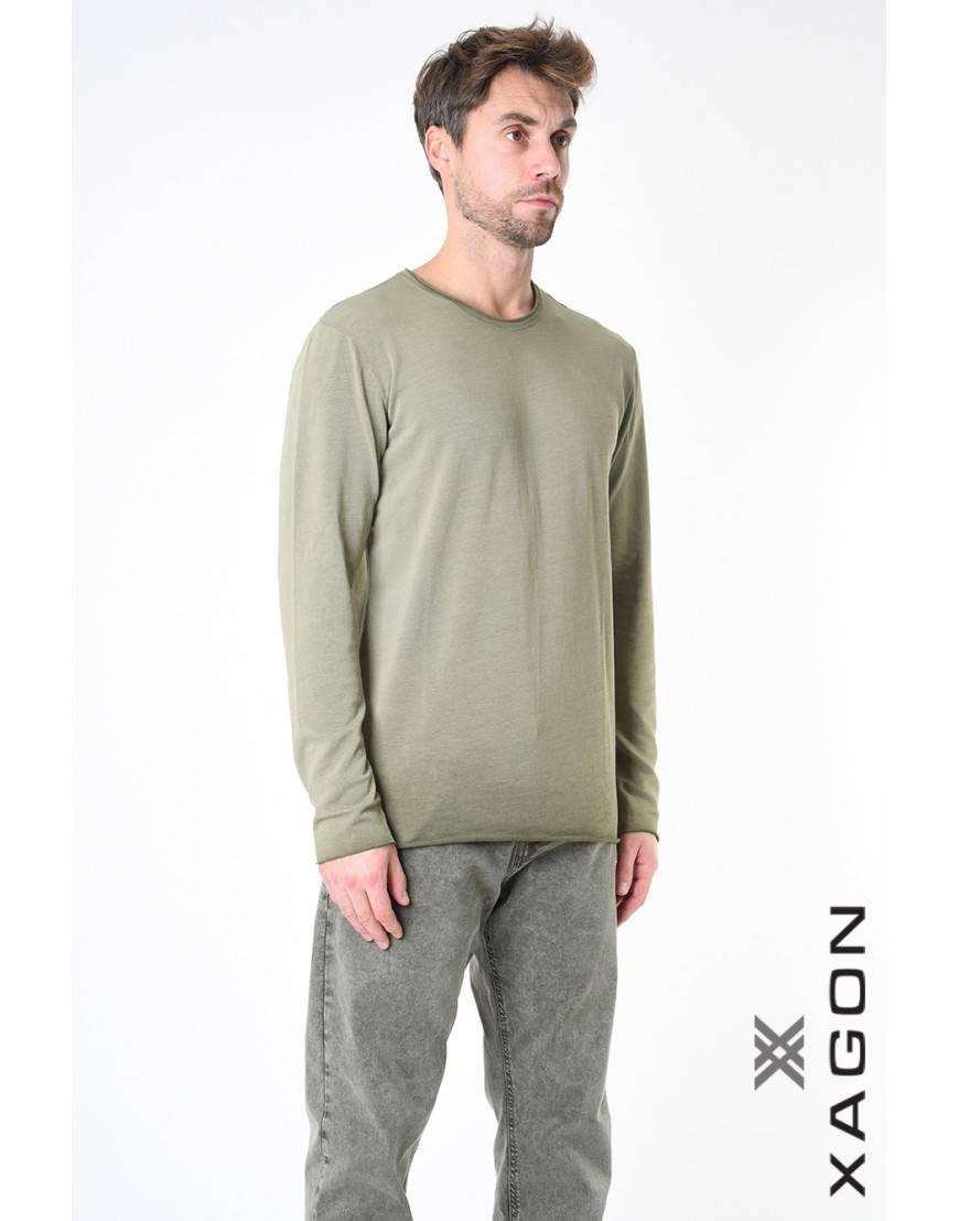 La Haine Inside Us T-SHIRT Manica Lunga 1JX2552 Verde