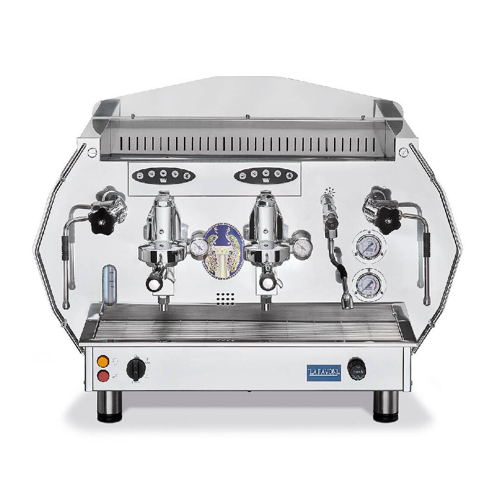 La Pavoni DIAMANTE E61 VOLUMETRICA 2 GRUPPI ORO