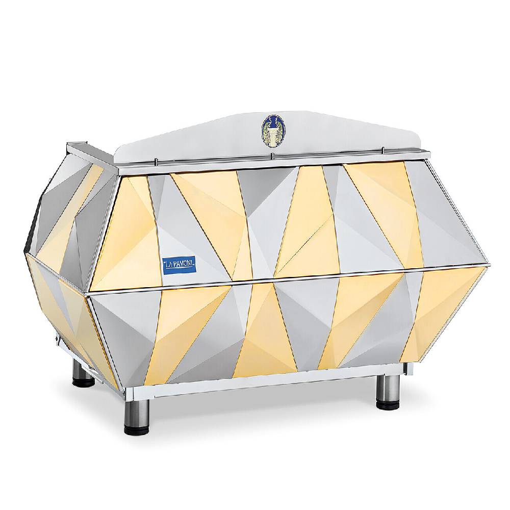 La Pavoni DIAMANTE E61 VOLUMETRICA 2 GRUPPI ORO