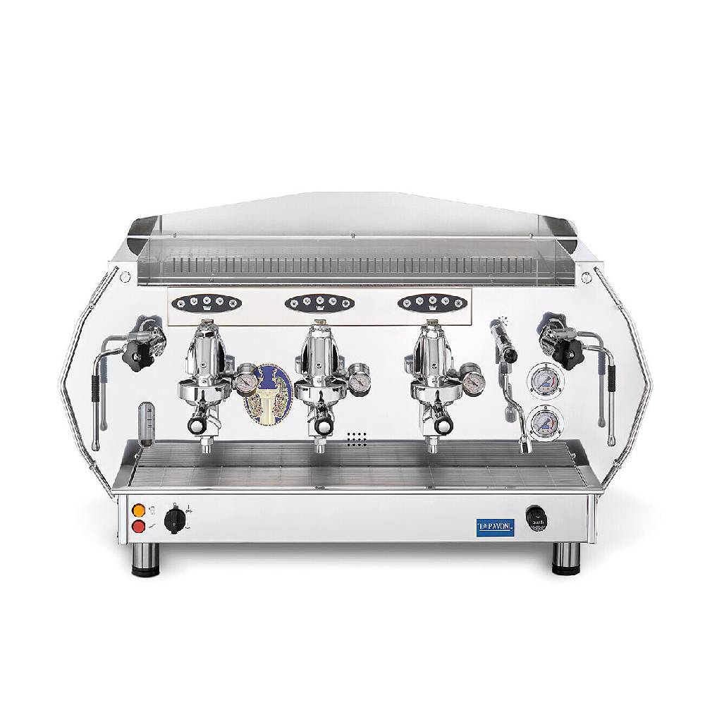 La Pavoni DIAMANTE E61 VOLUMETRICA 3 GRUPPI ORO
