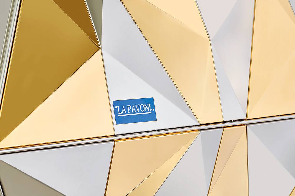 La Pavoni DIAMANTE LEVA 3 GRUPPI ORO