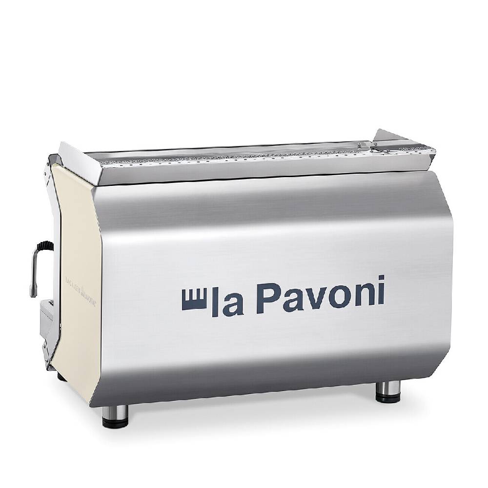 La Pavoni GENIALE VOLUMETRICA 2 GRUPPI BIANCA