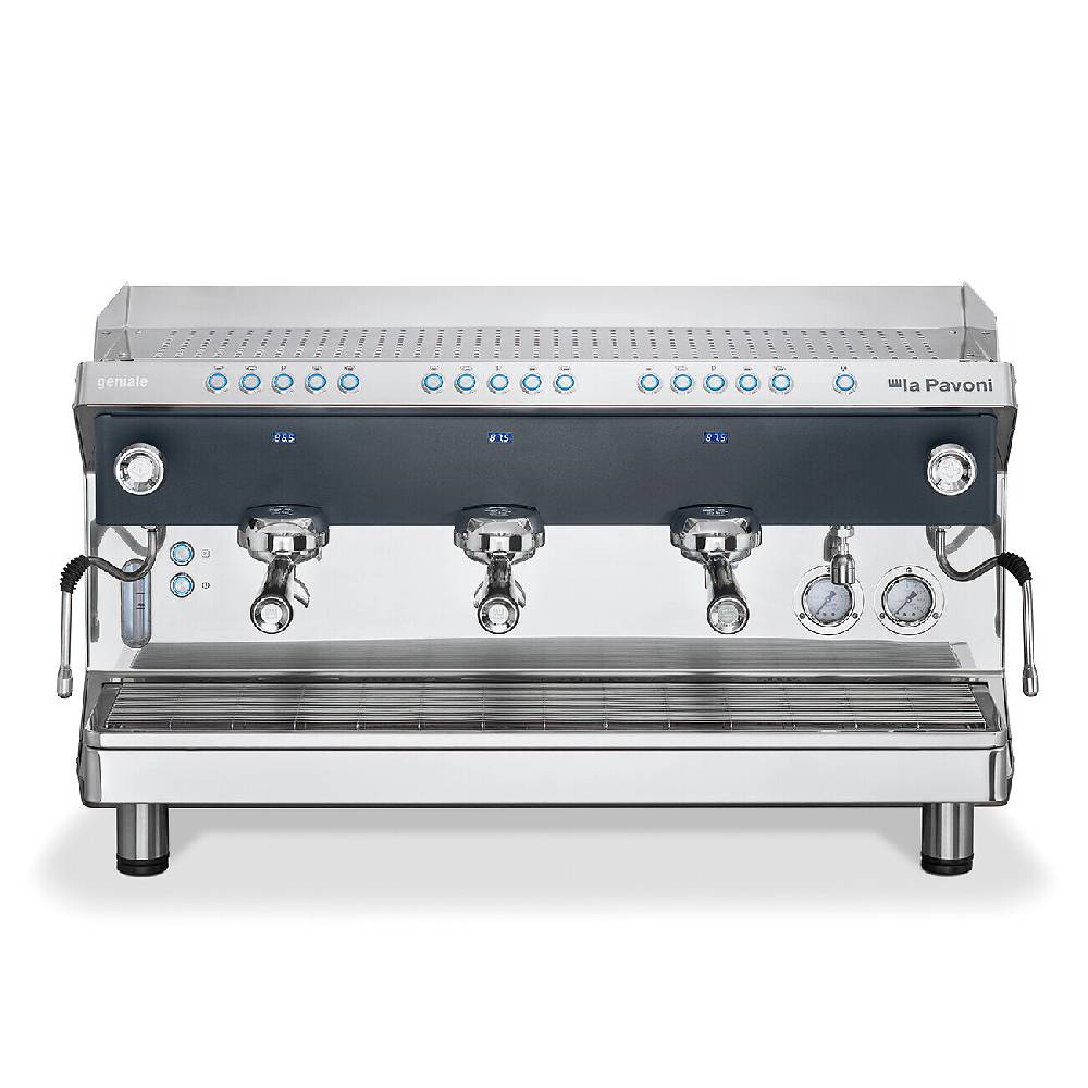 La Pavoni GENIALE VOLUMETRICA 3 GRUPPI NERA